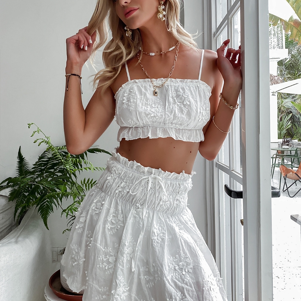 Cami and skirt
